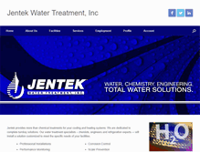Tablet Screenshot of jentekwater.com